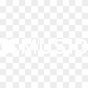 Apple Music Logo White Png, Transparent Png - apple music png