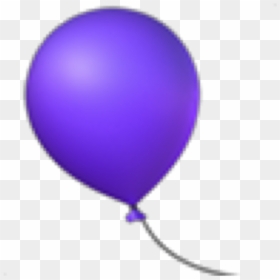 Iphone Balloon Emoji, HD Png Download - globos png