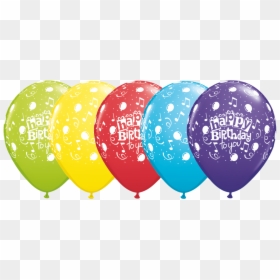 Happy Birthday To You Balloons, HD Png Download - globos png