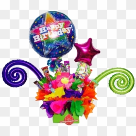 Arreglos De Cumpleaños Con Globos, HD Png Download - globos png