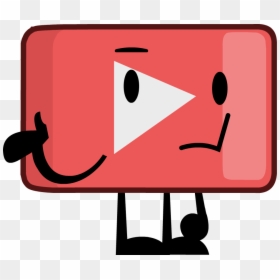 Youtube Play Button Cartoon, HD Png Download - play icon png