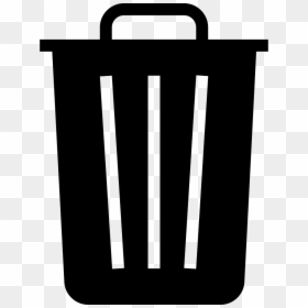 All White Trash Icon Png, Transparent Png - trash png