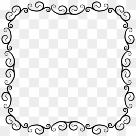 Pumpkin Border Clipart Black And White, HD Png Download - white border png