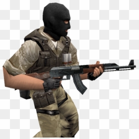Soldier With Ak 47 Transparent, HD Png Download - ak 47 png
