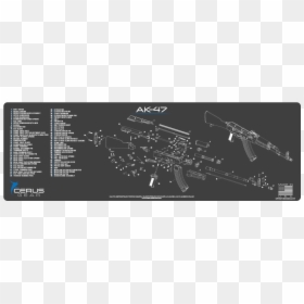 Assault Rifle, HD Png Download - ak47 png