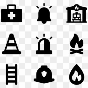 Firefighter Icon, HD Png Download - fire icon png