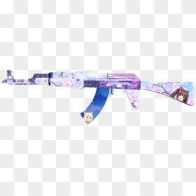 Weeb Ak 47, HD Png Download - ak 47 png
