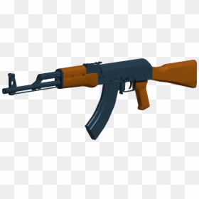 Phantom Forces Ak 47, HD Png Download - ak47 png