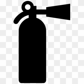 Fire Extinguisher Clipart Black And White, HD Png Download - fire icon png