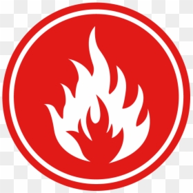 Fire On Map Icon, HD Png Download - fire icon png