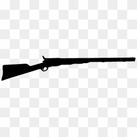 Shotgun Clipart Silhouette, HD Png Download - ak47 png