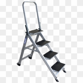 Ladder 4 Steps Semi Pneumatic Wheel, HD Png Download - ladder png