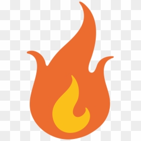 Google Fire Emoji, HD Png Download - fire icon png