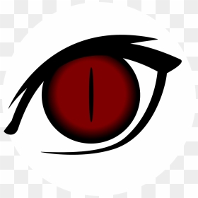 Red Anime Eyes Png, Transparent Png - devil png