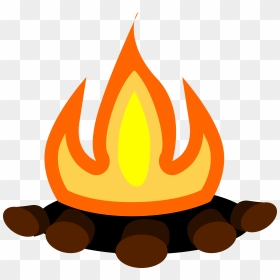 Camp Fire Clipart Png, Transparent Png - fire icon png