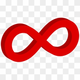 Infinity Symbol Red Png, Transparent Png - infinity symbol png