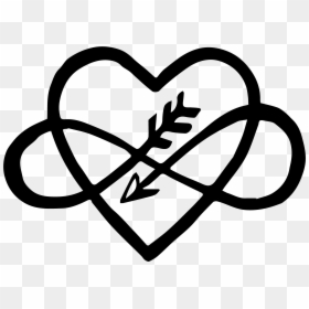 Heart With Infinity Symbol, HD Png Download - infinity symbol png