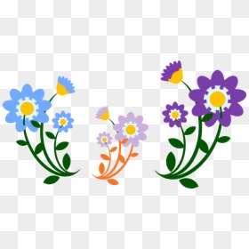 Hd Flowers Clipart Vector, HD Png Download - flower clipart png