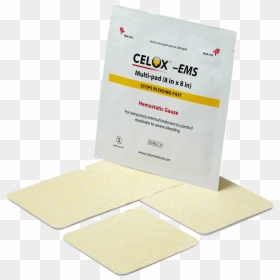 Celox Gauze Ems 8in * 8in, HD Png Download - paper tear png