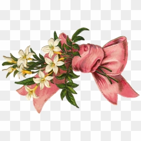 Transparent Background Vintage Flowers Png, Png Download - flower clipart png