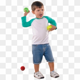 Toddler, HD Png Download - tennis ball png