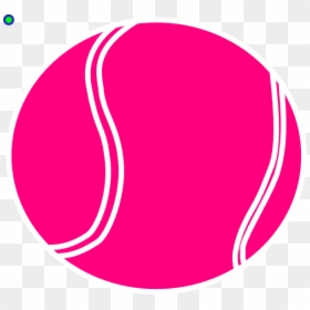 Clip Art Tennis Ball Pink, HD Png Download - tennis ball png