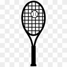 Tennis Racket Clipart, HD Png Download - tennis ball png