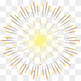 Colorfulness, HD Png Download - gold firework png