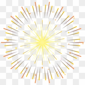 Colorfulness, HD Png Download - gold firework png