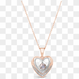 Locket, HD Png Download - double heart png