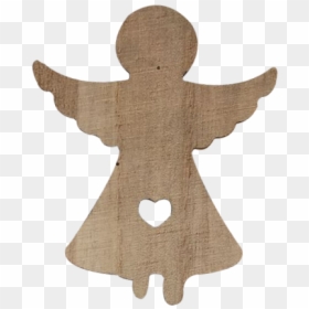 Wholesale Wood Hanging Christmas Angels Decorations - Wood Christmas Angel Decor, HD Png Download - hanging christmas ornament png