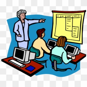 Technology Teacher Cliparts - Computer Class Clipart, HD Png Download - technology clipart png