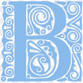 Transparent Decorative Letter B Png, Png Download - decorative letter b png