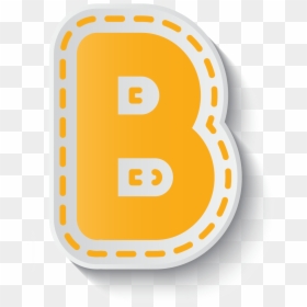 Circle, HD Png Download - decorative letter b png