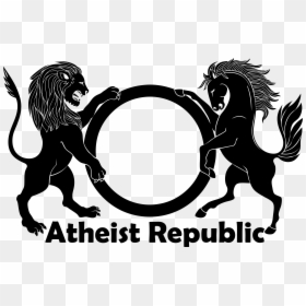 Atheist Symbol Wallpaper - Atheist Republic, HD Png Download - uchiha clan symbol png