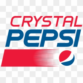 Crystal Pepsi Logo Transparent, HD Png Download - crystal pepsi png