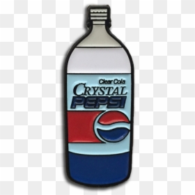 Water Bottle, HD Png Download - crystal pepsi png