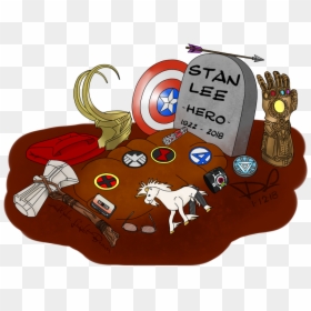 Stan Lee Fan Art Tribute, HD Png Download - stan lee png