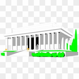 Lincoln Memorial Free Stock - Lincoln Memorial Building Clipart, HD Png Download - lincoln memorial png