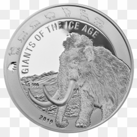 Ice Age Mammoth Silver Coin, HD Png Download - ice age png