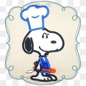 Snoopy Clipart Chef - Imagenes De Snoopy Chef, HD Png Download - chef clipart png