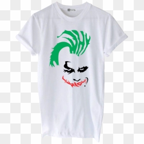 White - Active Shirt, HD Png Download - why so serious png