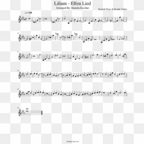 Animal Jam Piano Sheet Music Mt Shiver, HD Png Download - elfen lied png