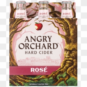 Angry Orchard Hard Cider Rose, HD Png Download - angry orchard logo png