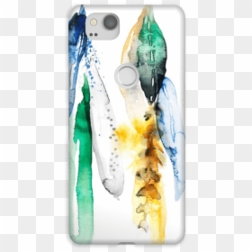 Light As A Feather Case Pixel - Watercolor Paint, HD Png Download - watercolor feather png