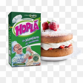 Hoplà Da Montare Già Zuccherata - Vegetable Fat Cooking Base, HD Png Download - whip cream png