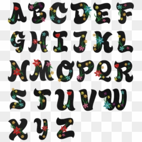 Graffiti Alphabet, Graffiti Letters - Font Design Alphabet Letters, HD Png Download - grafiti png