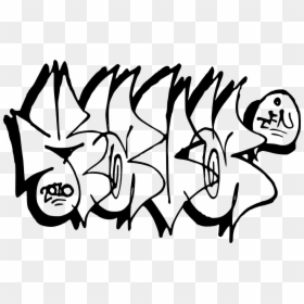 Throw Ups Graffiti Fonts, HD Png Download - grafiti png