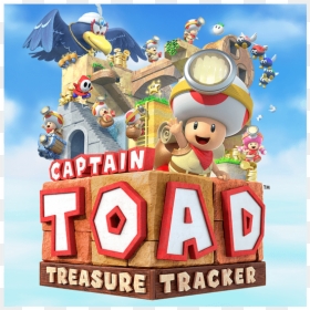 Captain Toad Treasure Tracker Background, HD Png Download - captain toad png