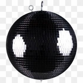 Black Disco Ball Png, Transparent Png - mirror ball png